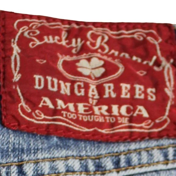 Lucky Brand Josie Classic Fit Medium Blue Wash Red Tag Boot Jeans, Size 6/28 - Picture 7 of 7